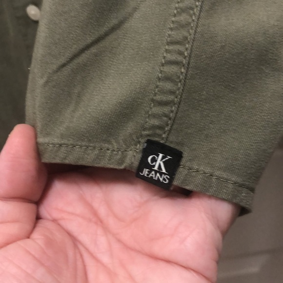 Calvin Klein button down shirt long sleeve - Picture 6 of 7